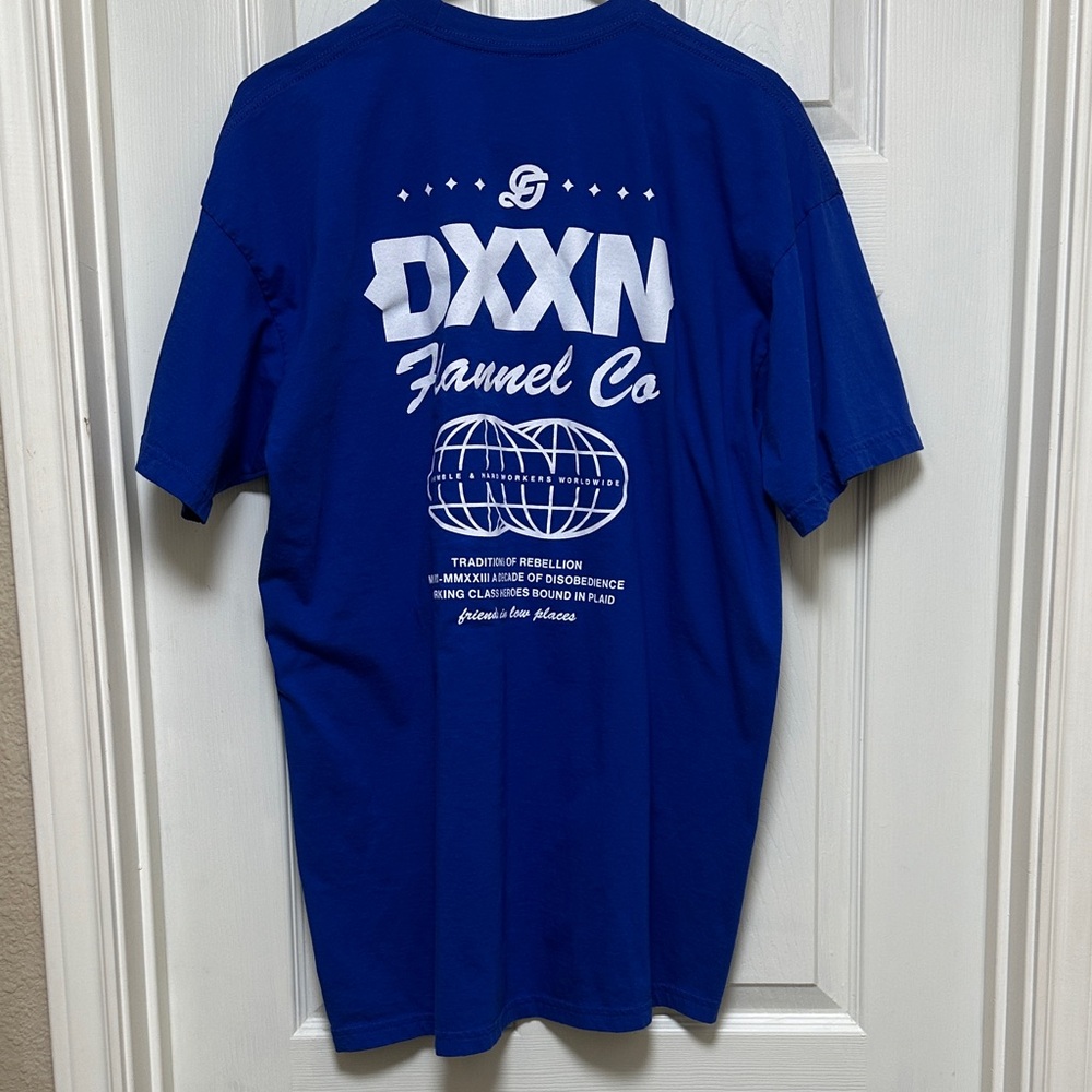 DIXXON Blue Graphic Tee